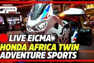 EICMA: Honda Africa Twin Adventure Sports: pronta per andare lontano