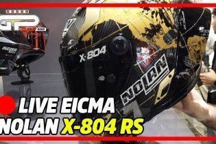 EICMA: EICMA - Nolan X-804 RS: il casco che ha lasciato Stoner senza parole