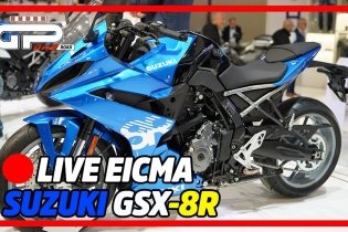 EICMA: Suzuki GSX-8R: uno sguardo al futuro senza dimenticare la tradizione
