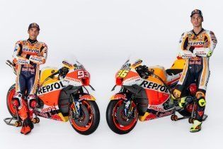 MotoGP: FOTO - Ecco le nuove Honda 2023 di Marc Marquez e Joan Mir