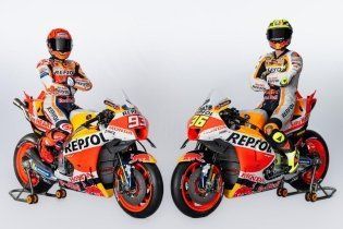 MotoGP: FOTO - Ecco le nuove Honda 2023 di Marc Marquez e Joan Mir