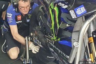 MotoGP: FOTO - La carena è fatta a scale: anche Yamaha ha il suo 'gradino'