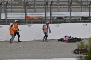 MotoGP: Le prime immagini del test di Valencia con il debutto di Marquez in Ducati