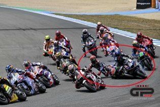 La MotoGP 'inciampa' nella doppia partenza, se show fa rima con pericolo