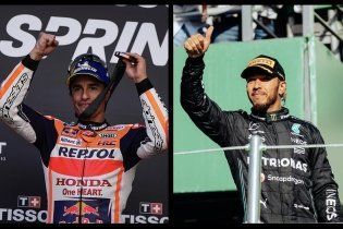 Il colpo Ferrari con Lewis Hamilton, la risposta Ducati con Marc Marquez