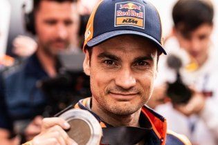 MotoGP: KTM celebra il podio di Pedrosa nella sprint nel paddock, ecco le immagini