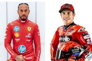 Sir Hamilton and Magic Marquez, so alike, yet so different, at Ferrari's and Ducati's court