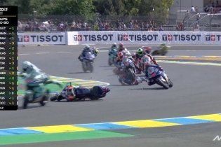 MotoE: Paura in MotoE: Gutierrez cade e viene centrato da Zaccone
