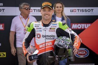 SBK: Alex Lowes no apto para la Superpole Race y Gara 2 en Donington Park