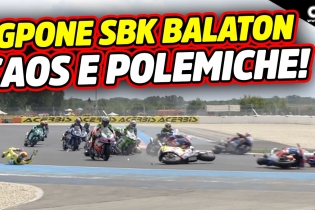 SBK: TGPOne Balaton: Toprak domina entre accidentes, caos y polémica