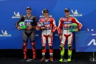 MotoE: Casadei conquista la pole position al Balaton Park su Baldassarri