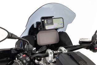 Moto - News: Wunderlich: supporti smartphone con interfaccia Peak Design e smorzamento vibrazioni