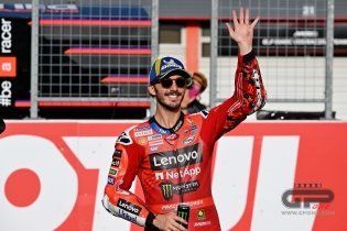 MotoGP: Bagnaia: "Este fin de semana he pilotado una moto en lugar de pelearme con ella"