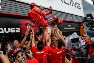 MotoGP: Domenicali: "Para Márquez, ganar con Ducati ha sido un proceso natural"