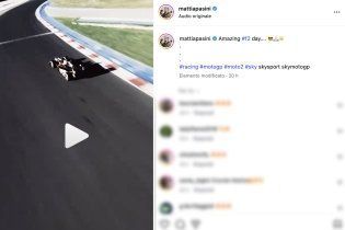 Moto2: Mattia Pasini behind the wheel of an F2 at Misano: the footage is spectacular!
