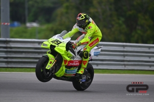 MotoGP: Di Giannantonio: here's the crash for the surge in day 1 of Sepang test