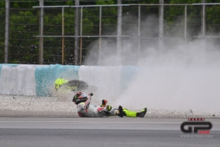 MotoGP: Di Giannantonio: here's the crash for the wheelie in day 1 of Sepang test