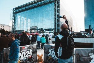 Moto - News: Eternal City Moto Show 2025: a "La Nuvola" in 30.000 i bikers presenti