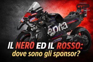Aprilia in black, MotoGP in red: the silent crisis of sponsors