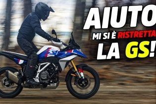 Moto - Test: PROVA BMW F 450 GS: Aiuto! Mi si è ristretta la GS