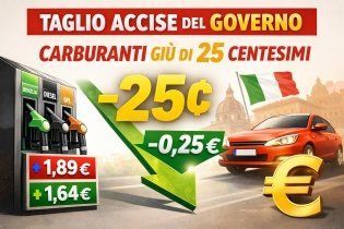 News: Carburanti, decreto lampo: accise giù di 25 centesimi e stretta anti-speculazioni