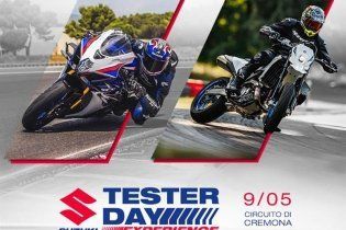 News: Il 9 maggio debutta il Suzuki Tester Day Experience al Cremona Circuit