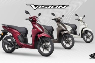 Honda Vision 110 Model Tahun 2026: Warna-warna baru untuk skuter mungil ini