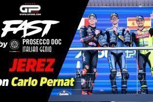 El podio de Jerez