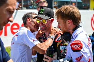Crutchlow: "En la salida pensé: ¡he vuelto! Pero después de 5 curvas ya no los veía más"
