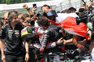 Bagnaia: "Perder el podio en la última curva habría sido un desastre"