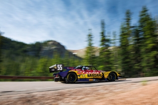 Simone Faggioli e la sua NP01 ATM Bardahl 3° assoluto alla Pikes Peak