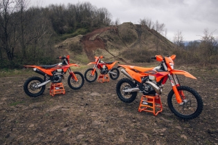 KTM: la gamma EXC e EXC-F 2026