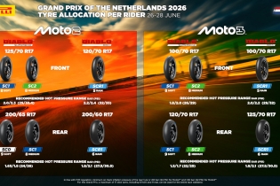 Pirelli: ad Assen gomme morbide per combattere il caldo