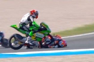 VIDEO - Ad Assen Crucres investe Carpe: Alvaro ne esce illeso