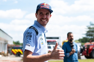 Alex Marquez: "Reading 'vertebra fracture' was shocking"