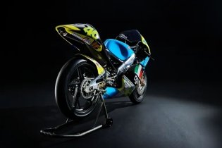La Aprilia-AGV de la primera victoria de Valentino Rossi en venta por 150.000 €