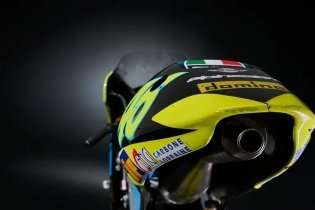 La Aprilia-AGV de la primera victoria de Valentino Rossi en venta por 150.000 €