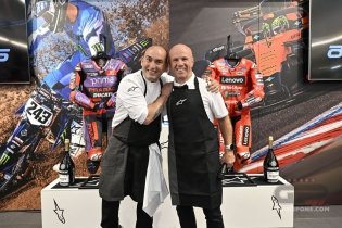 Master of Hospitality: cena al buio in Alpinestars con Jorge Martin alla guida