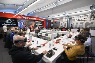 Master of Hospitality: cena al buio in Alpinestars con Jorge Martin alla guida