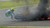 Moto - News: BSB: Chris Walker cerca di salvare la sua moto dall'incendio - VIDEO