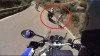 Moto - News: Sardegna: una bici invade la corsia, tragedia sfiorata - VIDEO