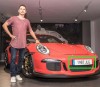 Lorenzo, ecco la Porsche con targa personalizzata