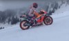 Marquez with the Honda RC213V-S on the... ski slopes