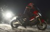 Moto - News: Marc Marquez su Honda X-ADV: show sulla neve di Kitzbühel