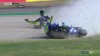 MotoGP: The sequence of the Valentino Rossi crash in Aragon