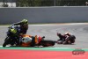 MotoGP: La sequenza della carambola innescata da Jorge Lorenzo a Barcellona