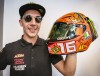 Moto3: Migno diventa designer e crea il suo casco per Misano