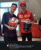 MotoGP: Charles Leclerc and Fabio Quartararo: exchange helmets in Abu Dhabi