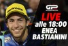 Moto2: LIVE - Enea Bastianini sarà ospite della diretta alle 18:00 su GPOne