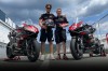 SBK: Barni e Spinelli preparano il debutto in SuperSport con la Ducati V2